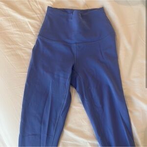 Blue lululemon leggings